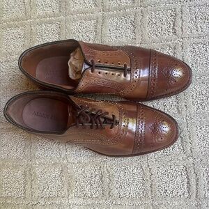 New, never worn men’s Allen Edmonds leather dress shoes